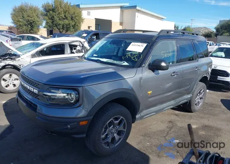 2024 Ford Bronco Sport Badlands from USA, damaged, VIN 3FMCR9D91RRE98573